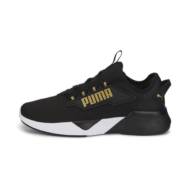 Retaliate 2 Laufschuhe Erwachsene PUMA Black Team Gold Beige