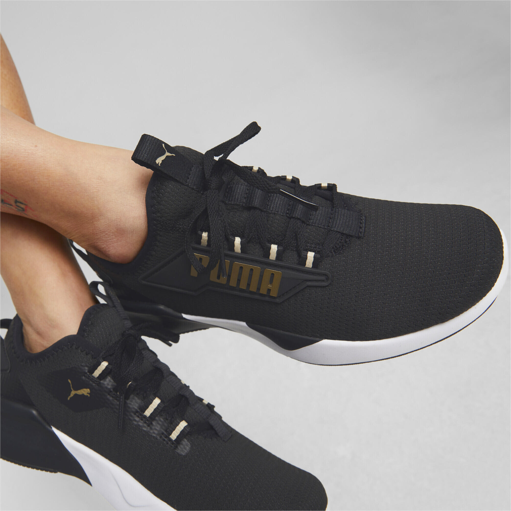 Scarpe da running Retaliate 2 PUMA Black Team Gold Beige 2/7