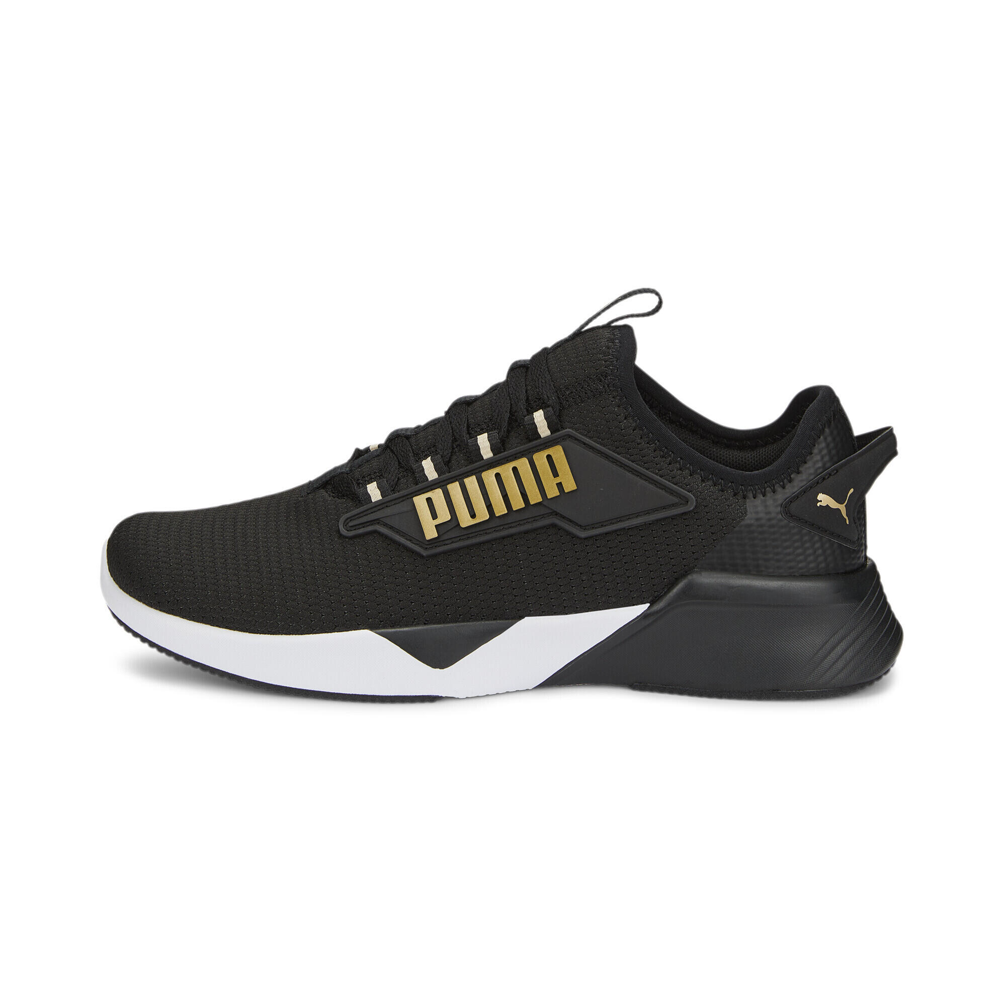 Puma - Chaussures De Running Retaliate 2 Puma Black Team Gold Beige - Chaussures De Sport - Beige|jaune|multicolore - Decathlon