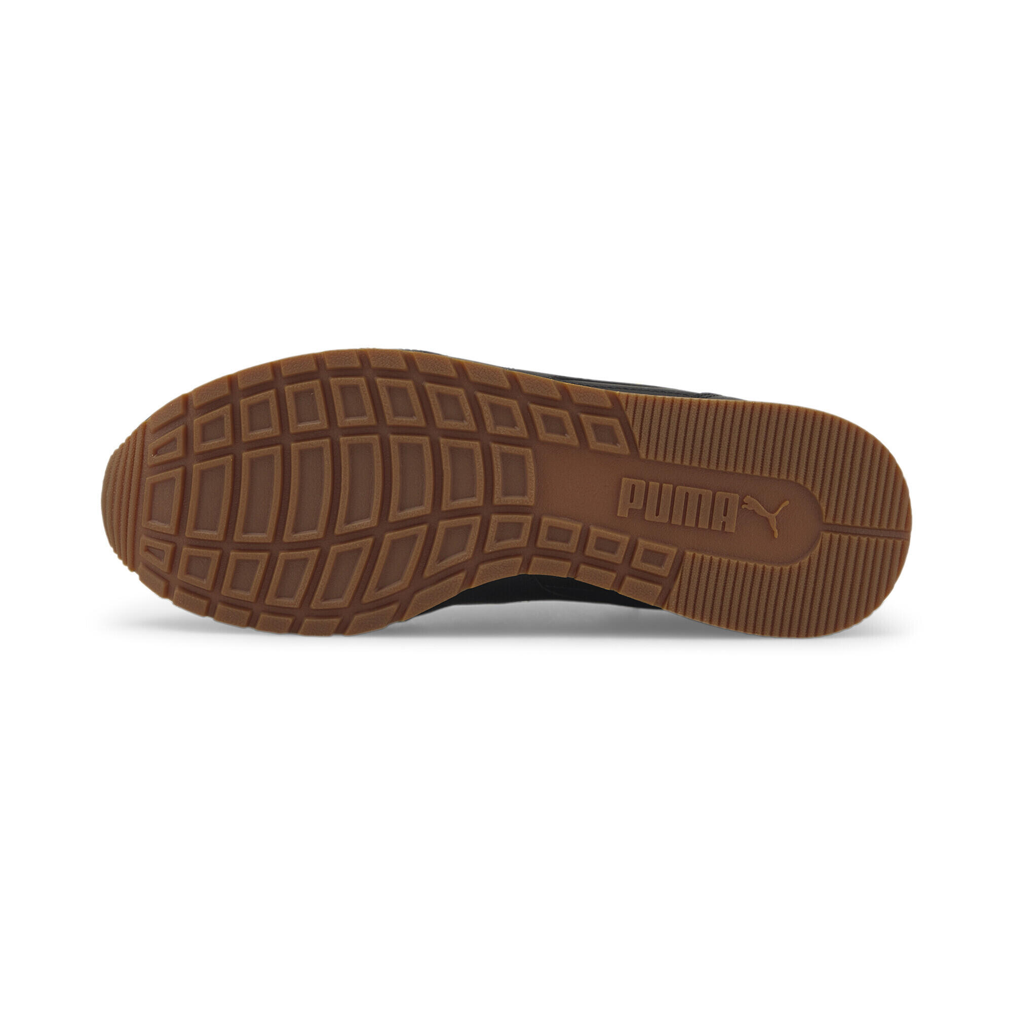 Sneakers en cuir ST Runner v3 PUMA Black Gum Beige 4/7
