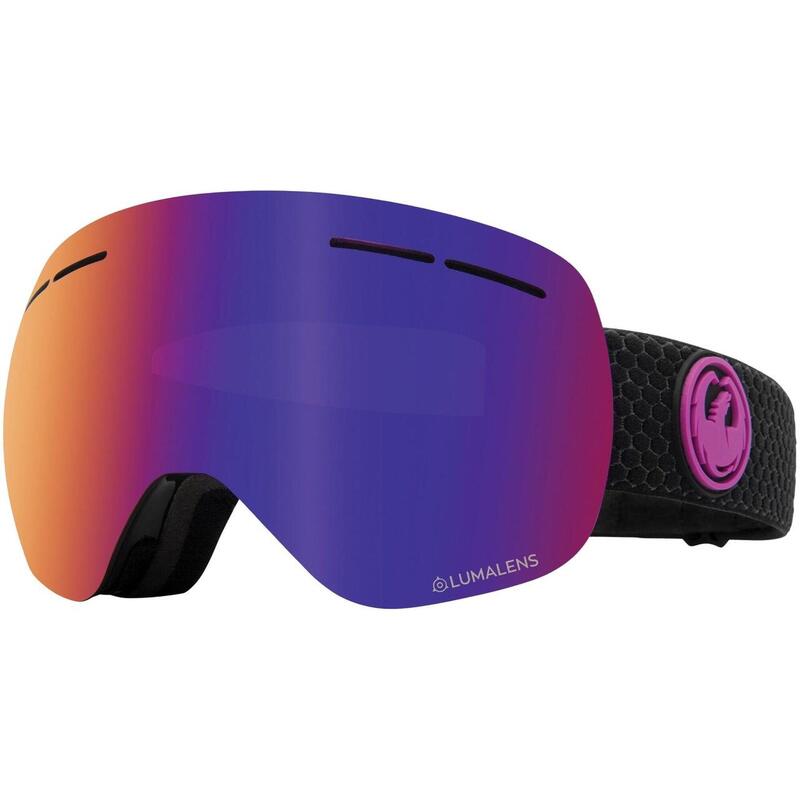 Gafas esquí Dragon X1S Snow Purple Ion + Amber