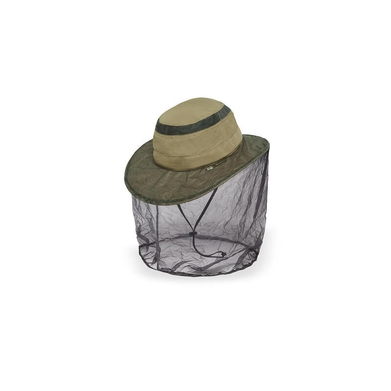 Bug Free Cruiser Net Adult Unisex Hiking Hat - Dark Khaki