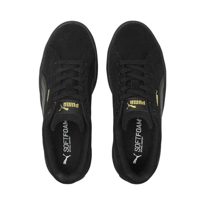 Karmen sportschoenen voor dames PUMA Black Team Gold Beige