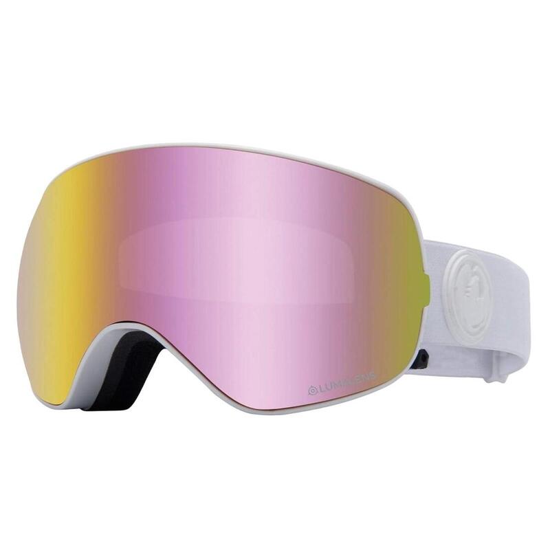 Gogle narciarskie Dragon X2S Snow Pink Ion + Dark Smoke