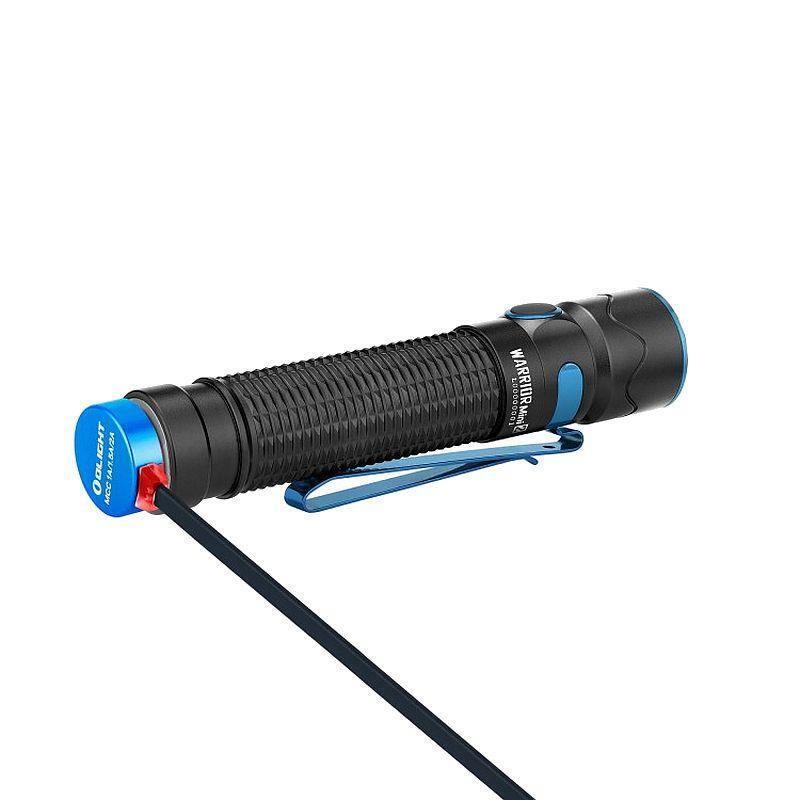 LANTERNA TACTICA OLIGHT WARRIOR MINI 2, 1750 LUMENI, DISTANTA DE ILUMINARE 220M