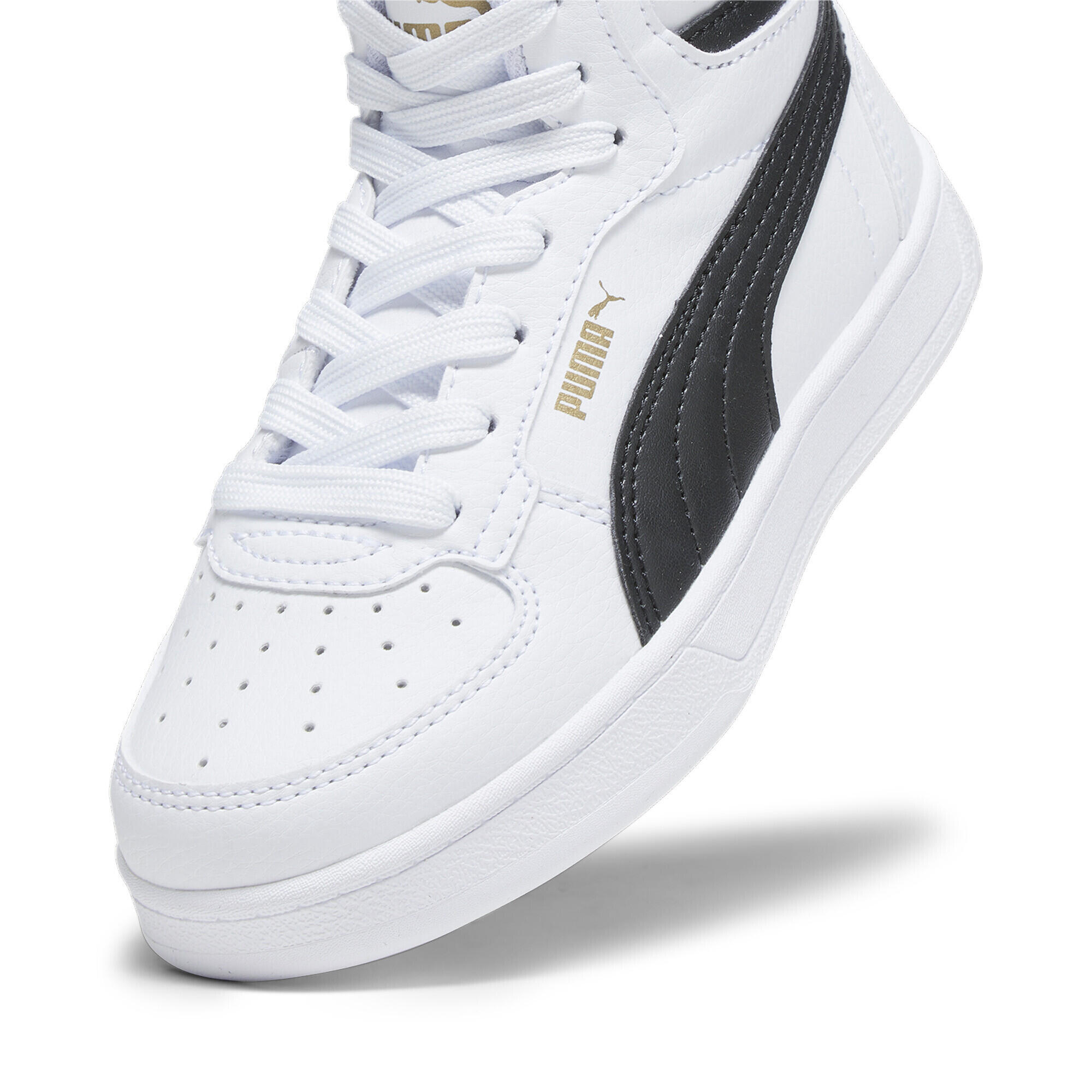 PUMA Caven 2.0 Mid Sneakers Jugendliche PUMA White Black Gold 6/10