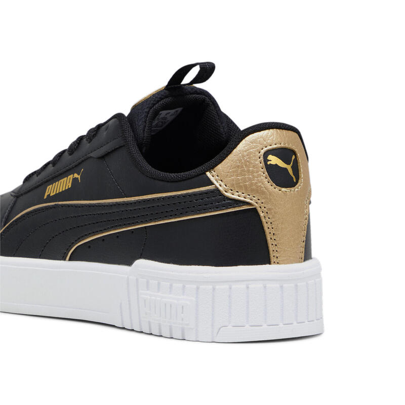 Carina 2.0 Pop Up Metallics Sneakers Damen PUMA Black Gold White