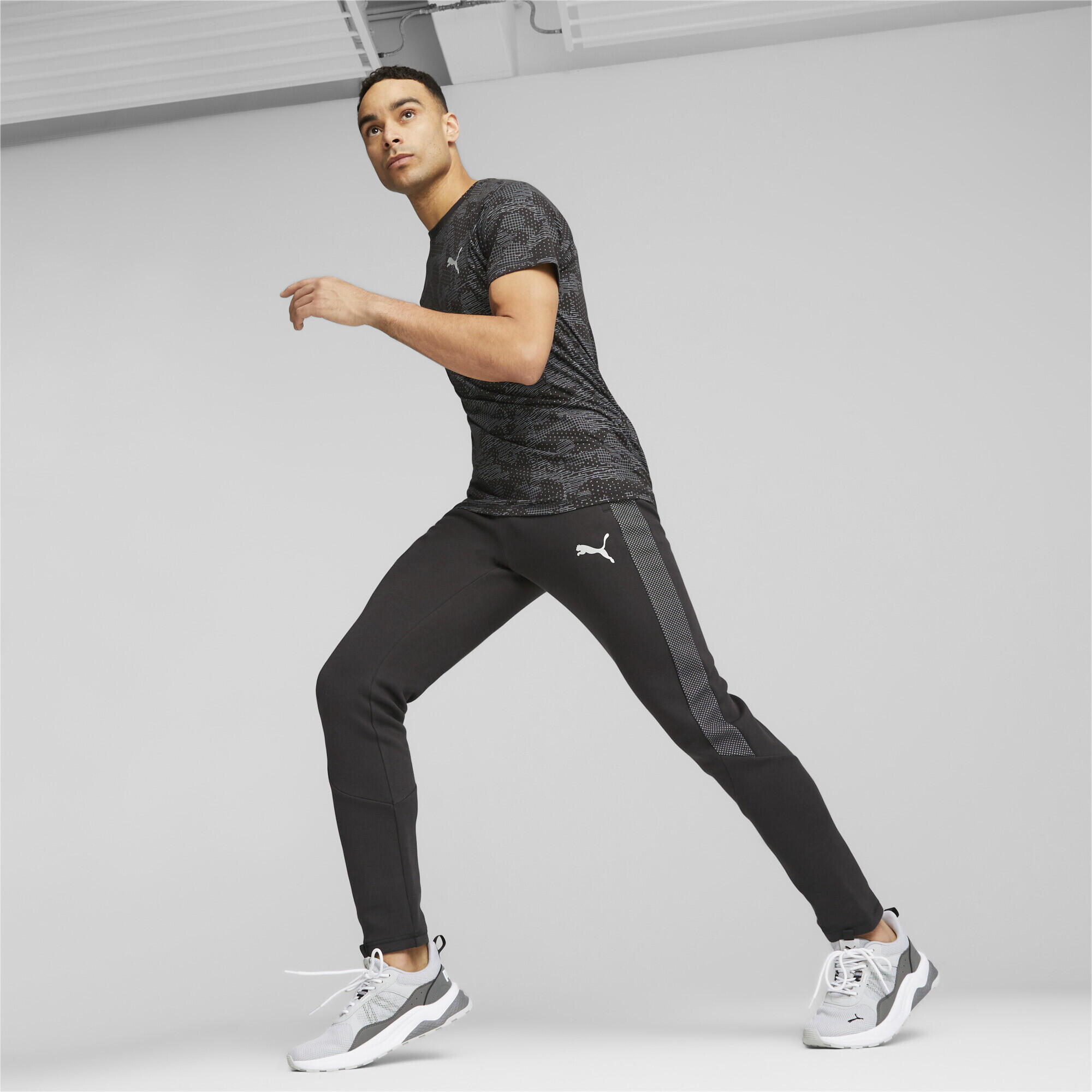 Pantalones de chándal evoSTRIPE Hombre PUMA Black 2/6
