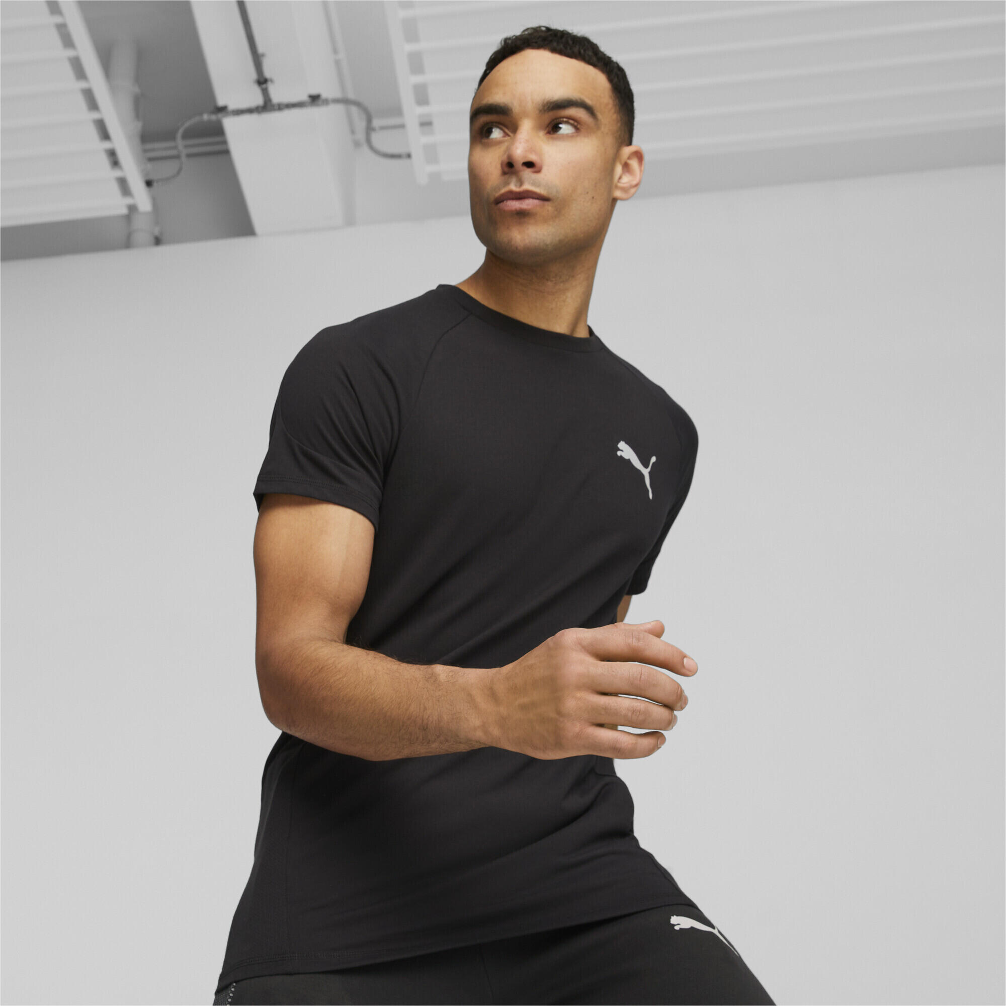 EVOSTRIPE Camiseta Hombre PUMA Black 2/6