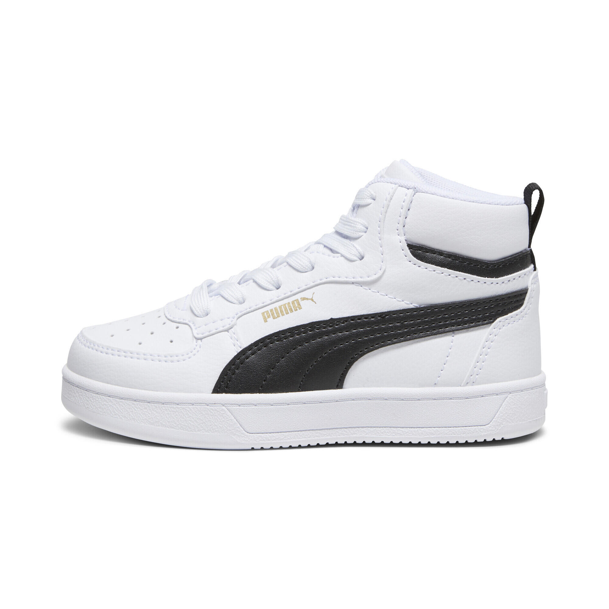 PUMA Caven 2.0 Mid Sneakers Jugendliche PUMA White Black Gold 3/10
