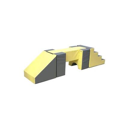 SOFTEE Figuren-Set 60 cm Nr.4 – Treppe, 2 Sitze, Rechteck, Rampe