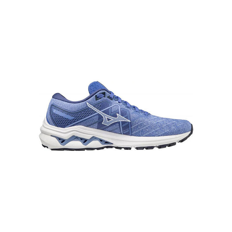 Wave Inspire 18 Women's Road Running Shoes - Blue x Silver