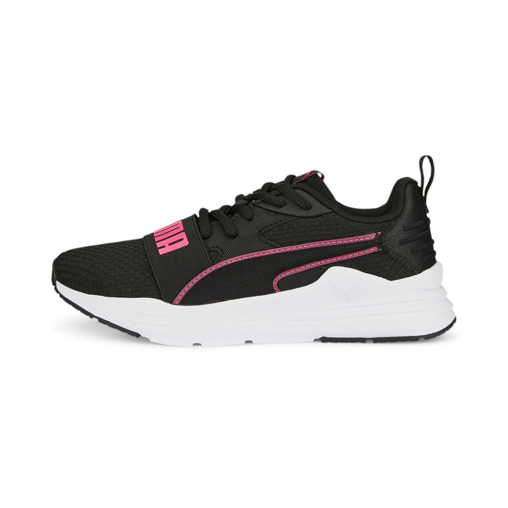 Puma - Puma Sneakers Puma Wired Run Pure Kids Black-pink - Chaussures De Sport - Noir|rose - Decathlon
