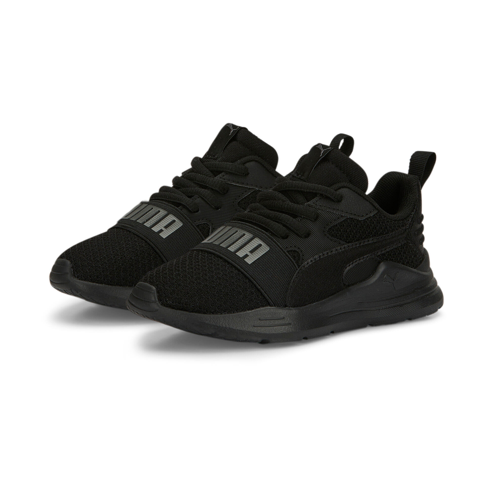 Zapatilla de caminar Puma Wired Run Pure Negro 2/7