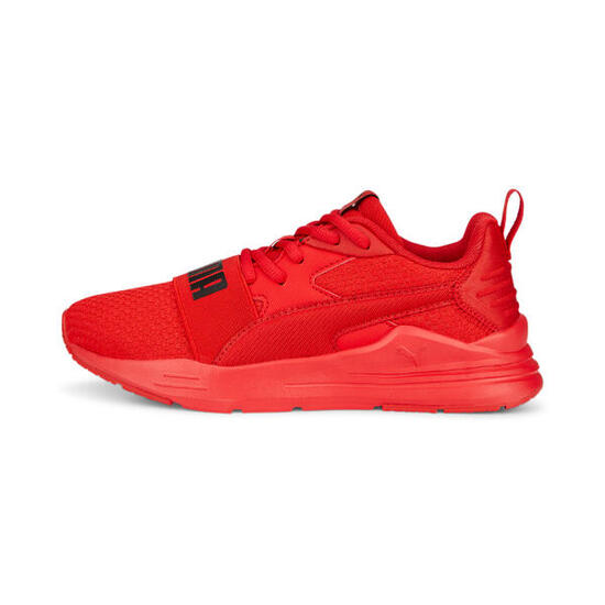 Chaussures de course Enfants Puma Wired Run Pure rouge