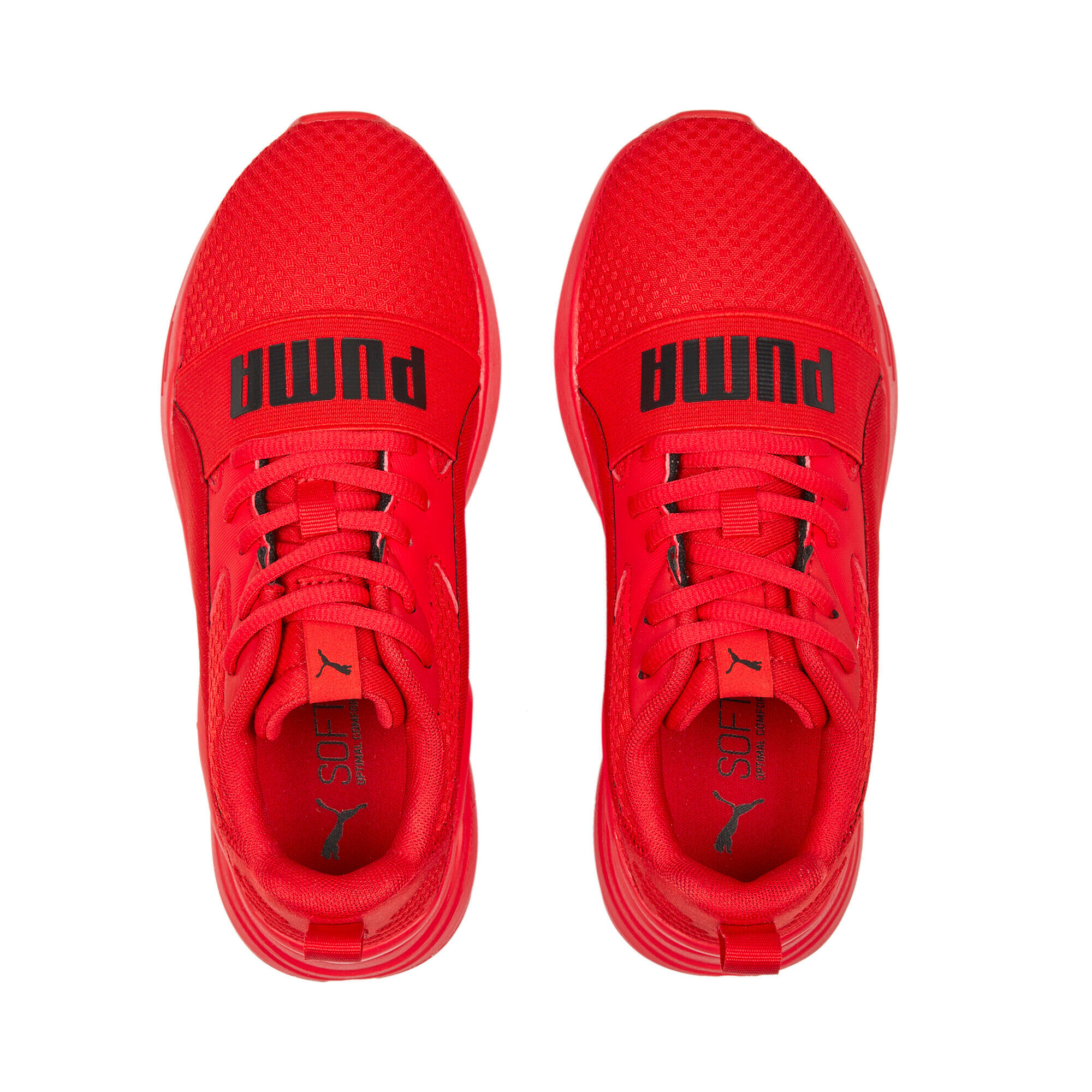 Scarpe da corsa Bambino Puma Wired Run Pure rosso 6/7