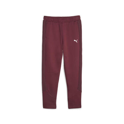 Pantaloni EVOSTRIPE a vita alta da donna PUMA Dark Jasper Red