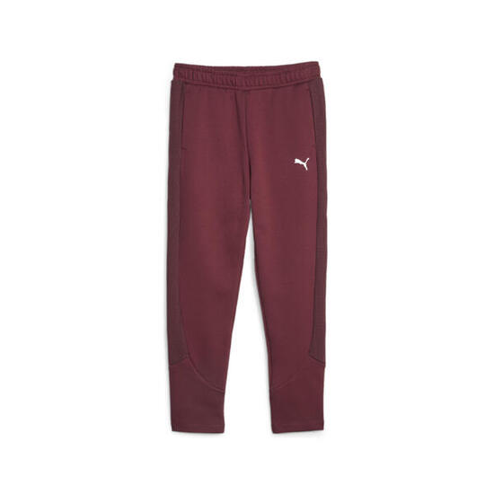 Pantaloni EVOSTRIPE a vita alta da donna PUMA Dark Jasper Red