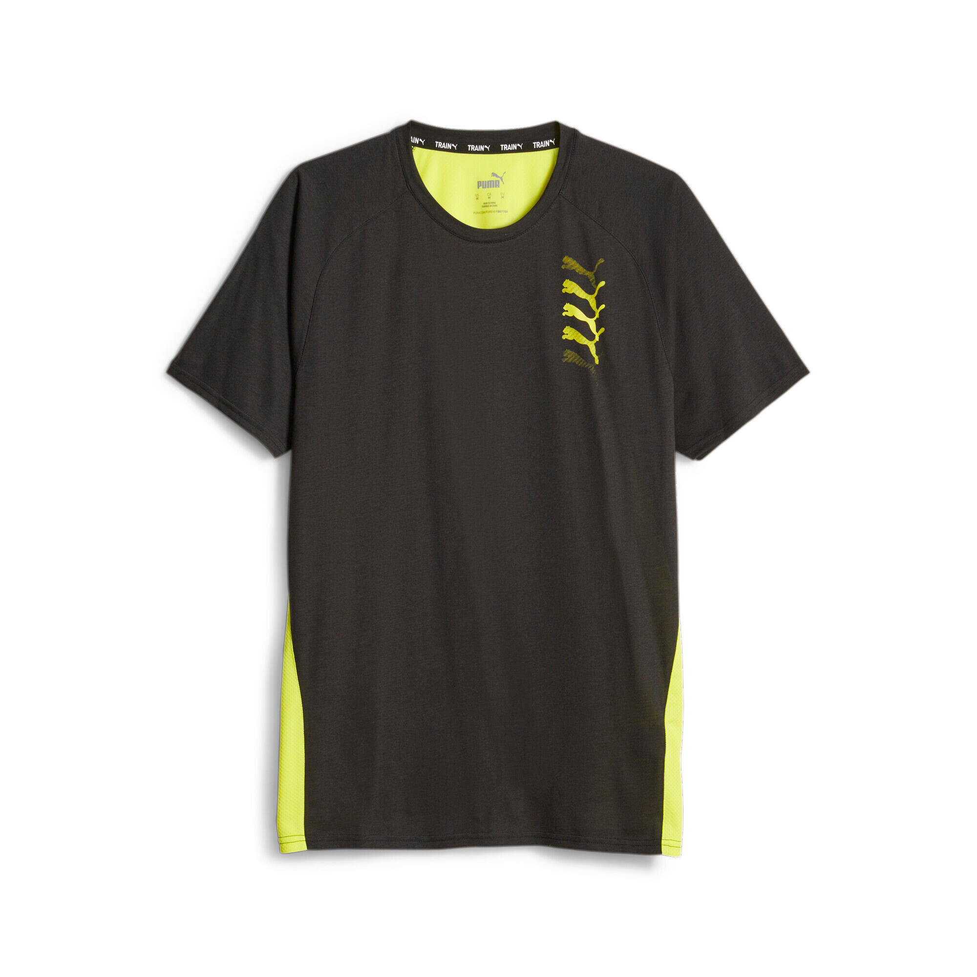 T-shirt à manches courtes homme Puma Fit Triblend Ul Noir 5/6