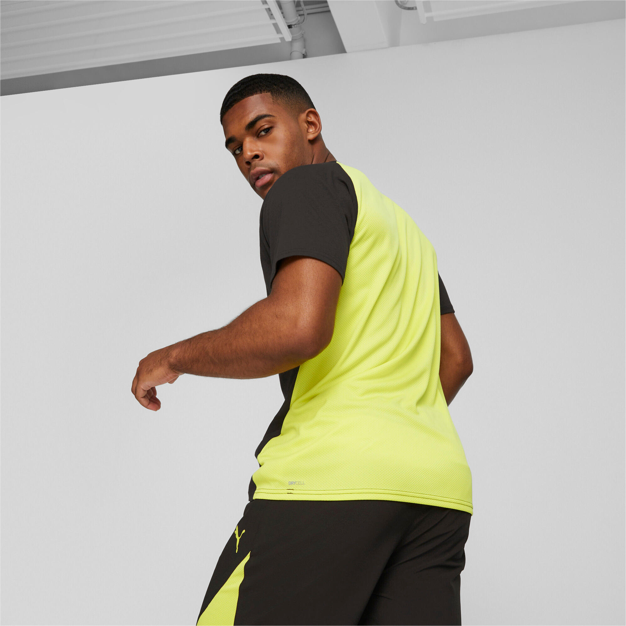 T-shirt à manches courtes homme Puma Fit Triblend Ul Noir 1/6