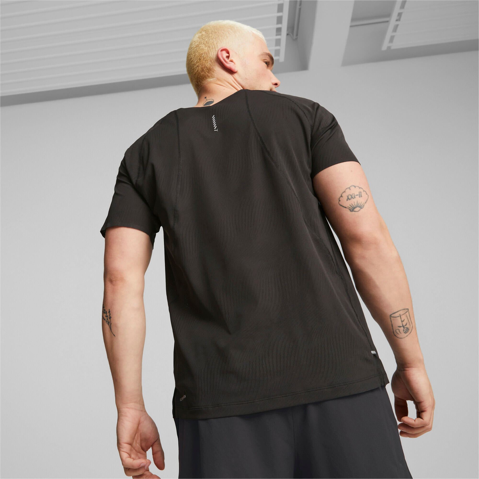 Camiseta PUMA Ultraspun Running Top - Preto 5/7