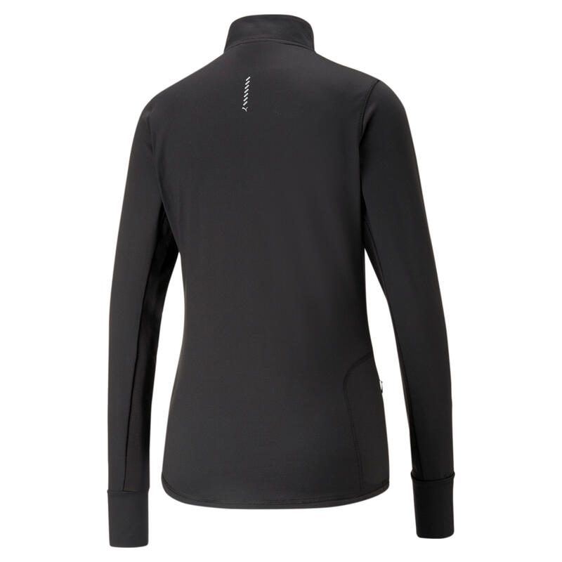 Top de corrida PUMA Run Favourite Quarter-Zip para mulher