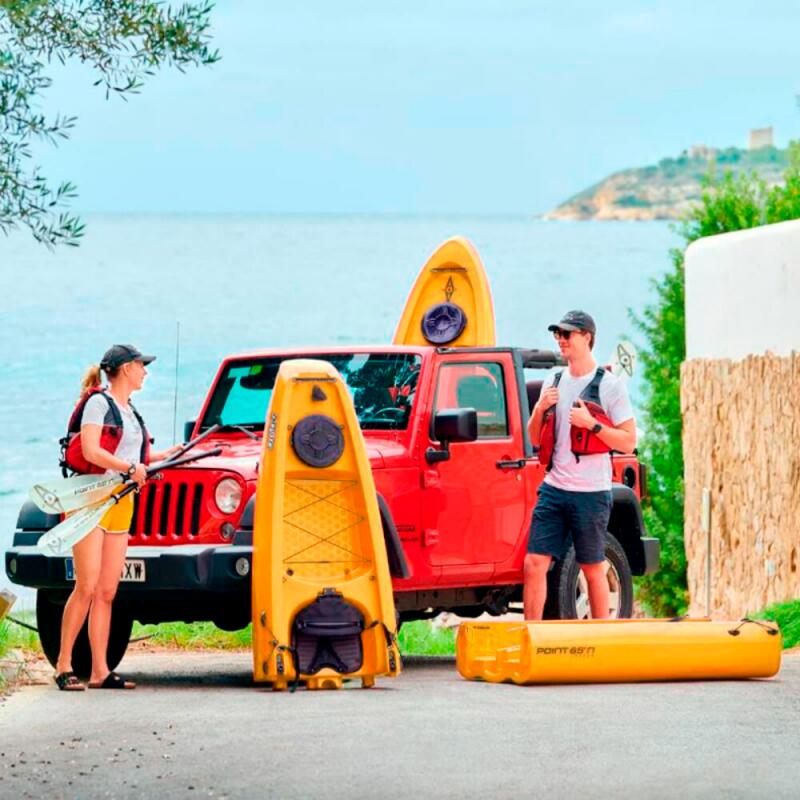 Kajak jednoosobowy sit on top składany do pływania Point 65 Mojito Solo