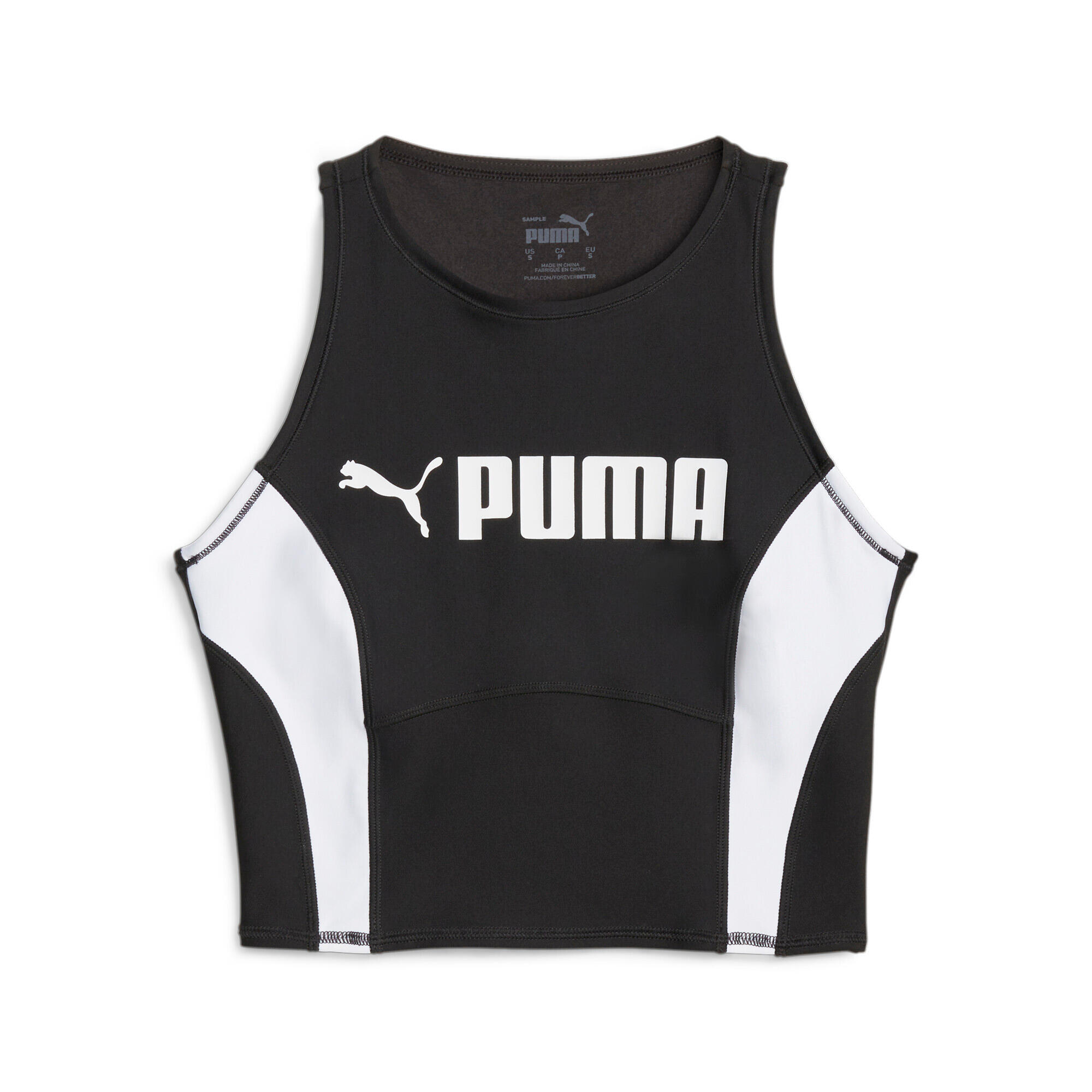 PUMA T-shirt de treino PUMA FIT Eversculpt para mulher - Preto e branco 4/5