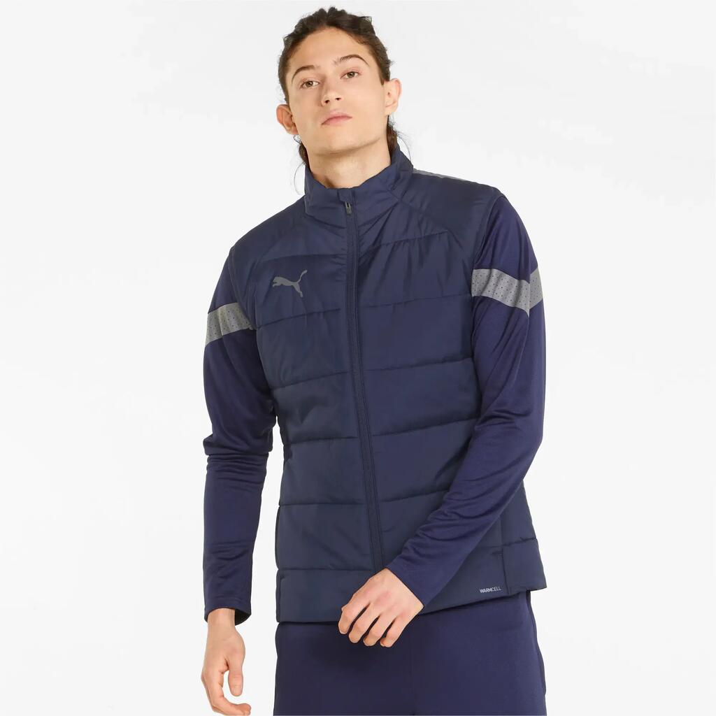 PUMA Mens teamLIGA Football Vest Jacket