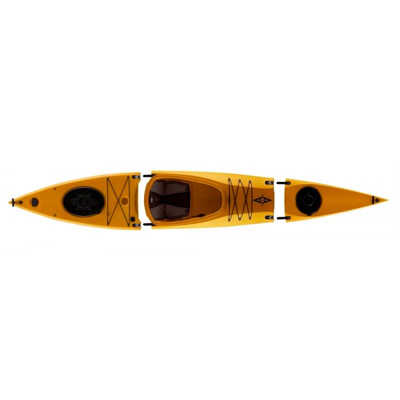 Kayak modulable Point 65°N sit-in mercury solo