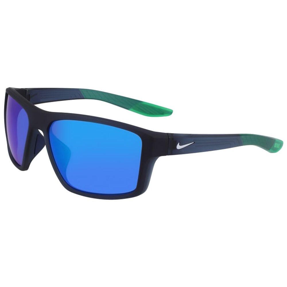 NIKE BRAZEN FURY M Unisex Sunglasses - Midnight Navy/Turquoise Mirror