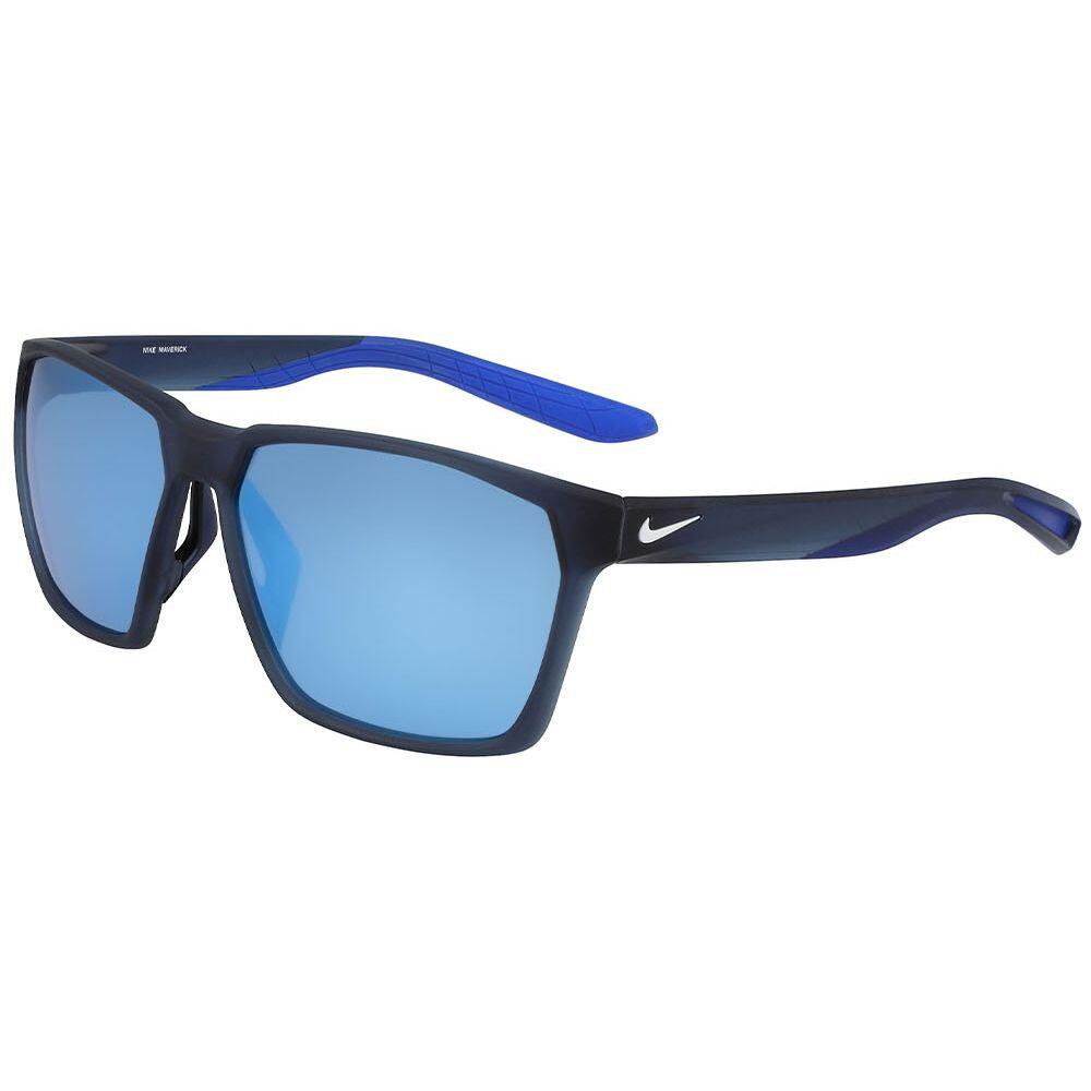 NIKE MAVERICK M Unisex Sunglasses - Midnight Navy/Blue Mirror