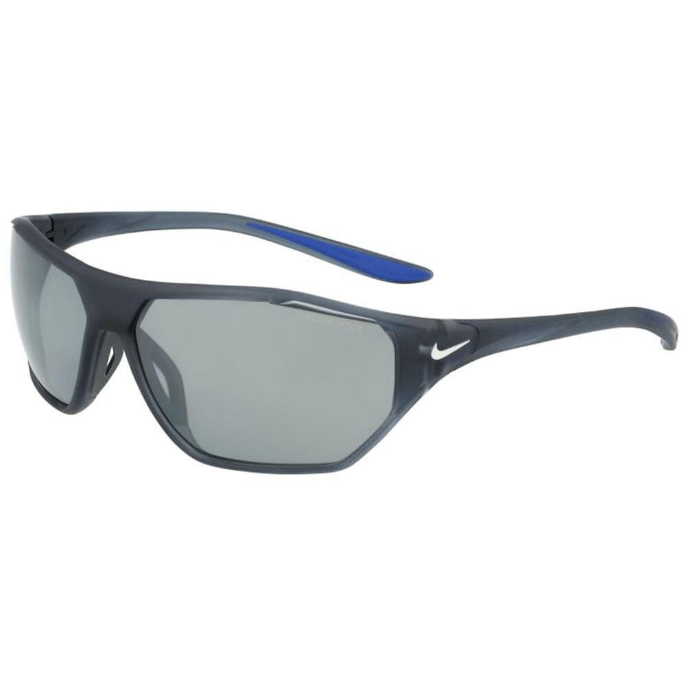 NIKE AERO DRIFT Unisex Sunglasses - Matte Dark Grey/Grey/Silver