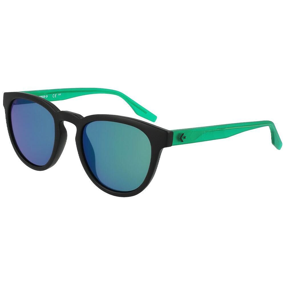CONVERSE ADVANCE Unisex Sunglasses - Matte Black/Green Mirror
