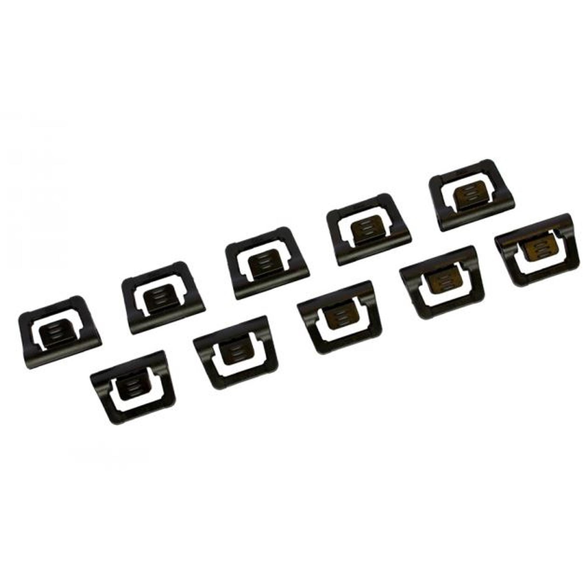 Camping Garderobe 10er Set SkyTrek Kleider Haken Leiste Zelt Organizer