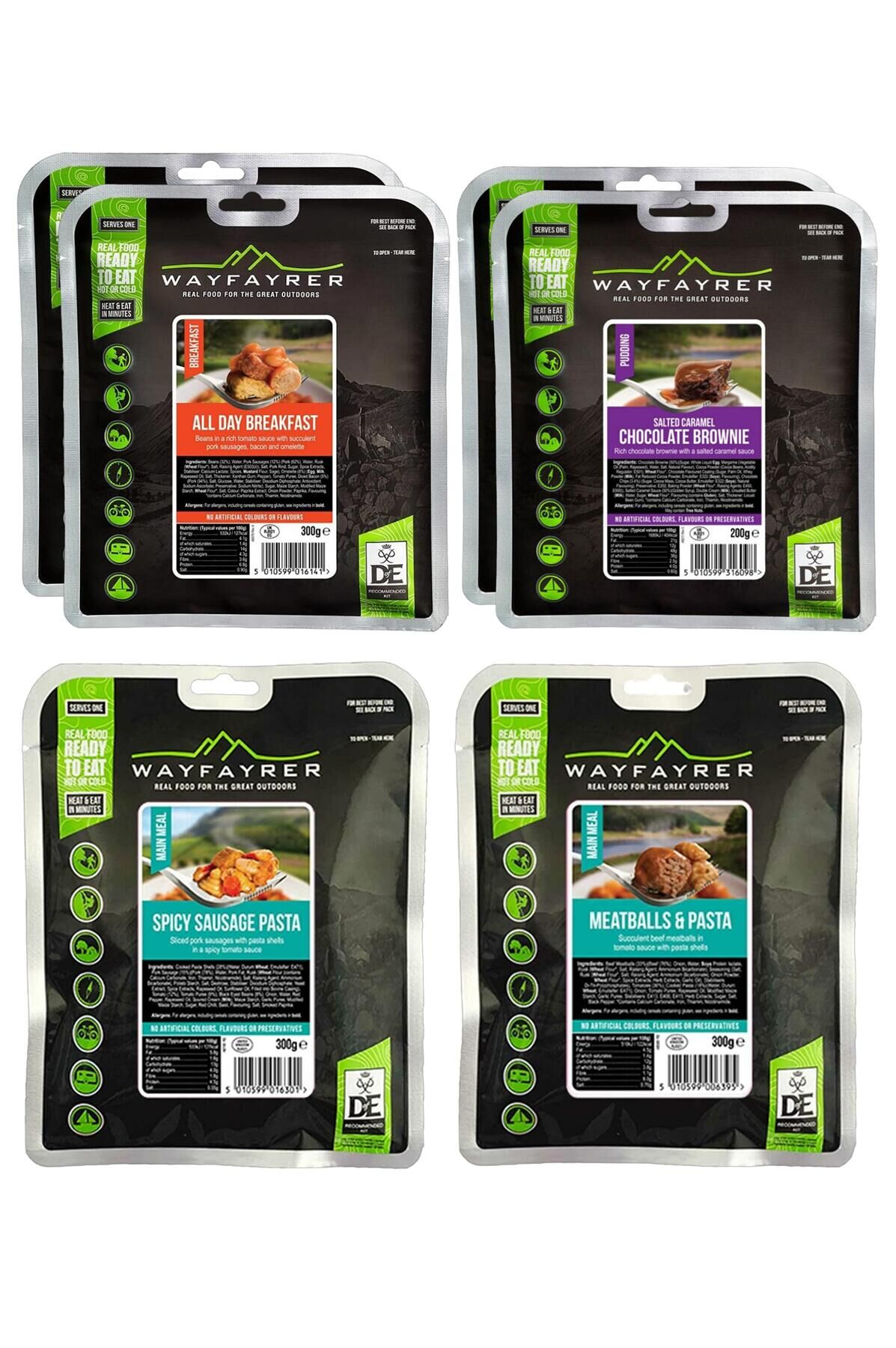 WAYFAYRER Wayfayrer Silver Expedition Pack - 6 Meals With Carry Bag