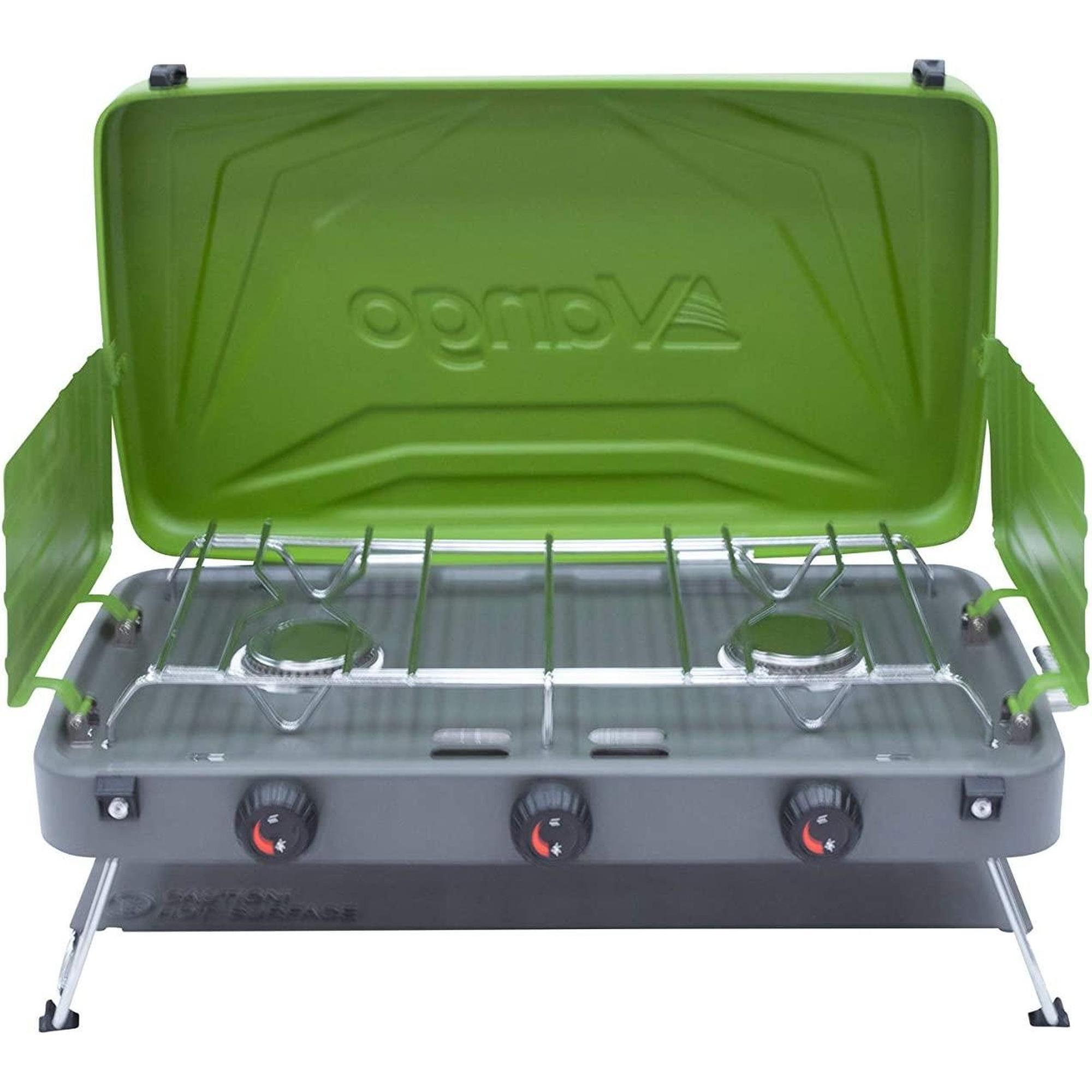 VANGO Vango Combi Compact IR Grill for Camping Herbal Green