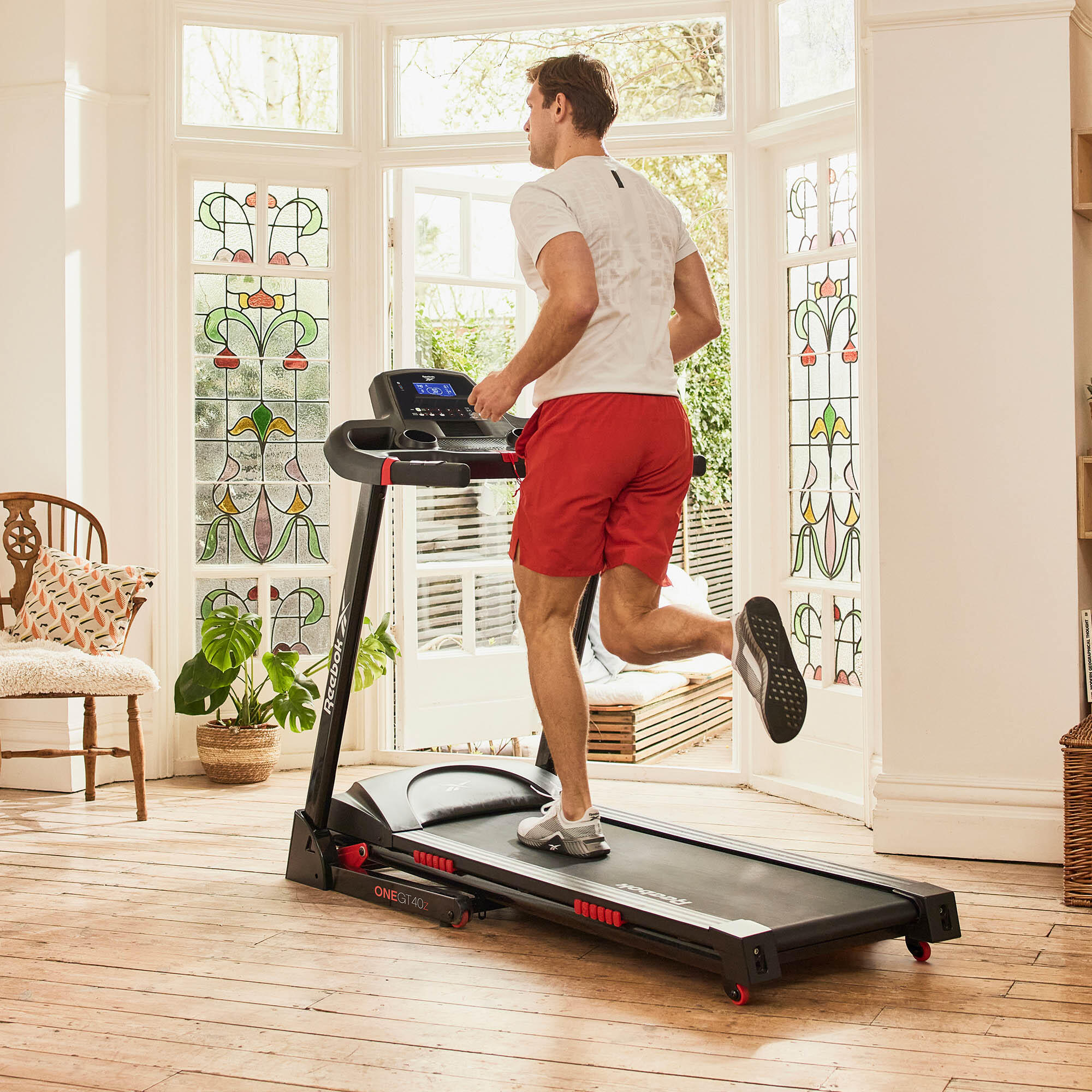 Upgraded Reebok GT40z Folding Treadmill 7/7