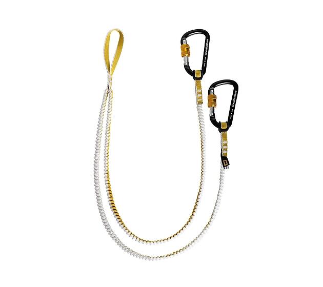 Cinghia elastica di sicurezza Bungee Singing Rock leggera per longe e ancoraggi