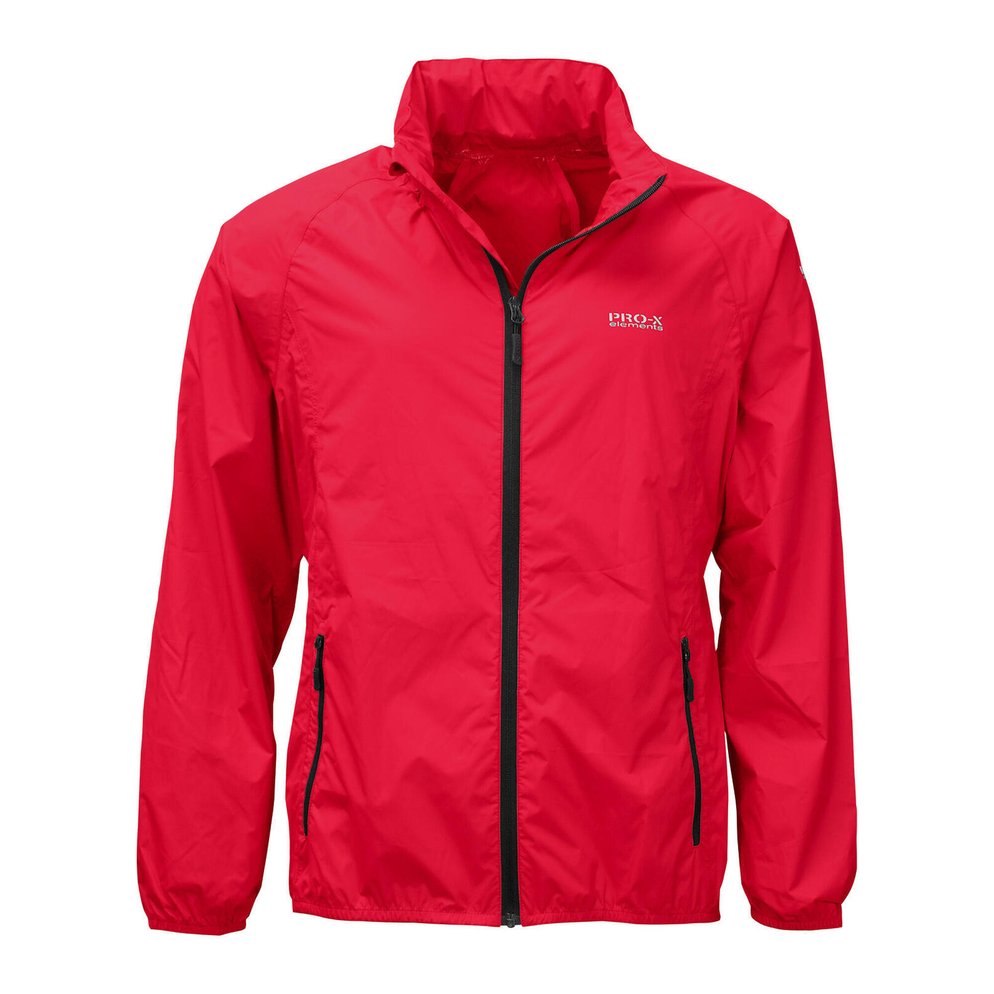 Pro-x Elements - Veste De Cyclisme Homme Packable Rouge Mars - Coupe-pluie - Orange - Decathlon