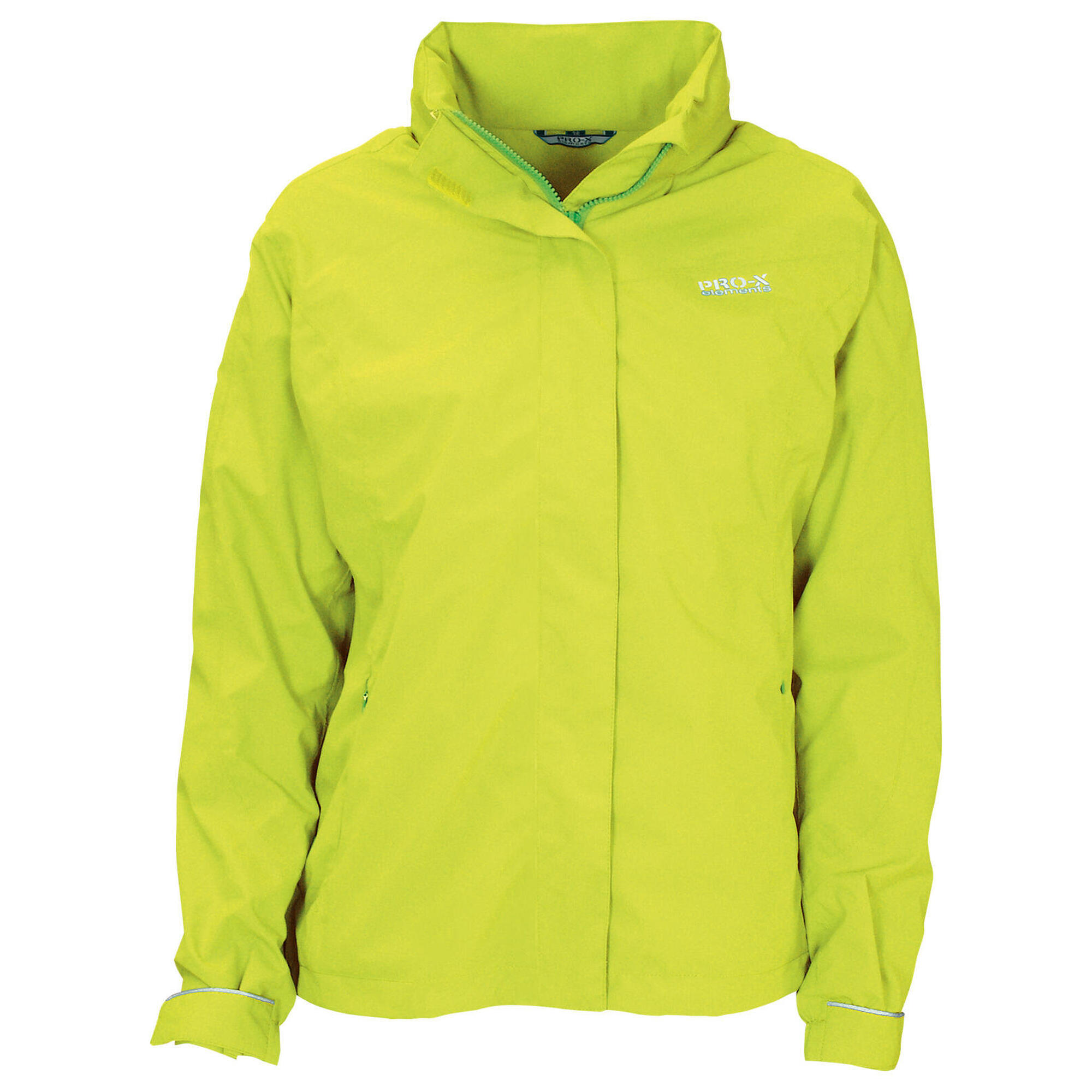 MELINDA neon yellow women's cycling jacket