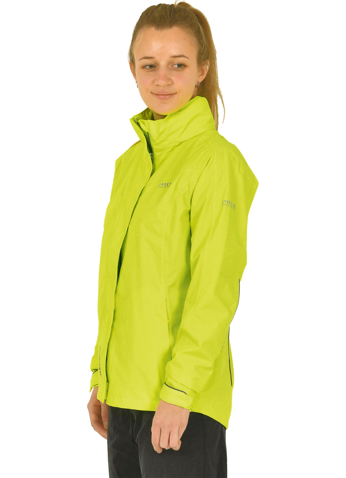 Giacca da ciclismo da donna MELINDA giallo neon 5/5