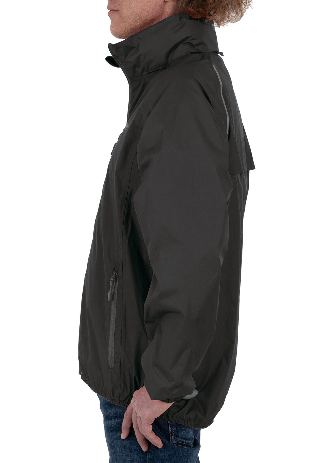Giacca da ciclismo da uomo PACKable antracite 5/5