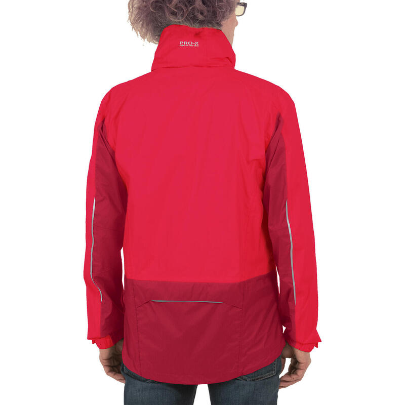 Outdoorjas Lennard heren polyamide rood mt 3XL