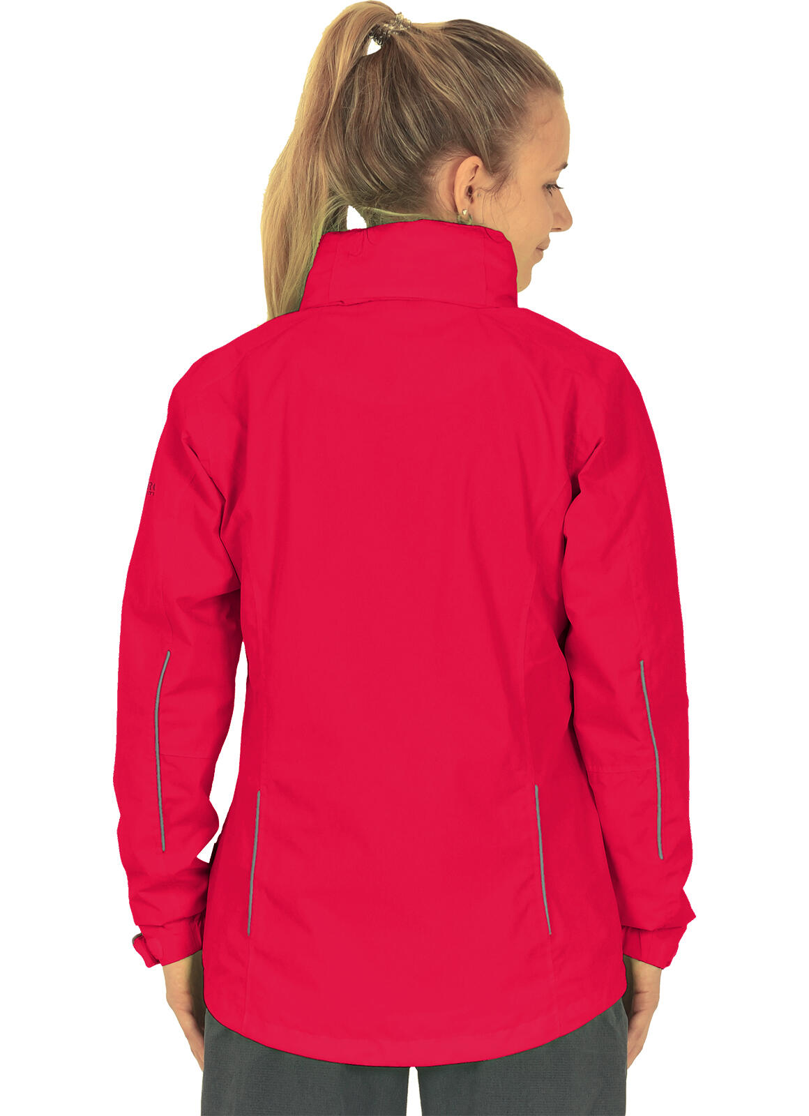 Giacca da ciclismo da donna MELINDA rosso mars 4/5