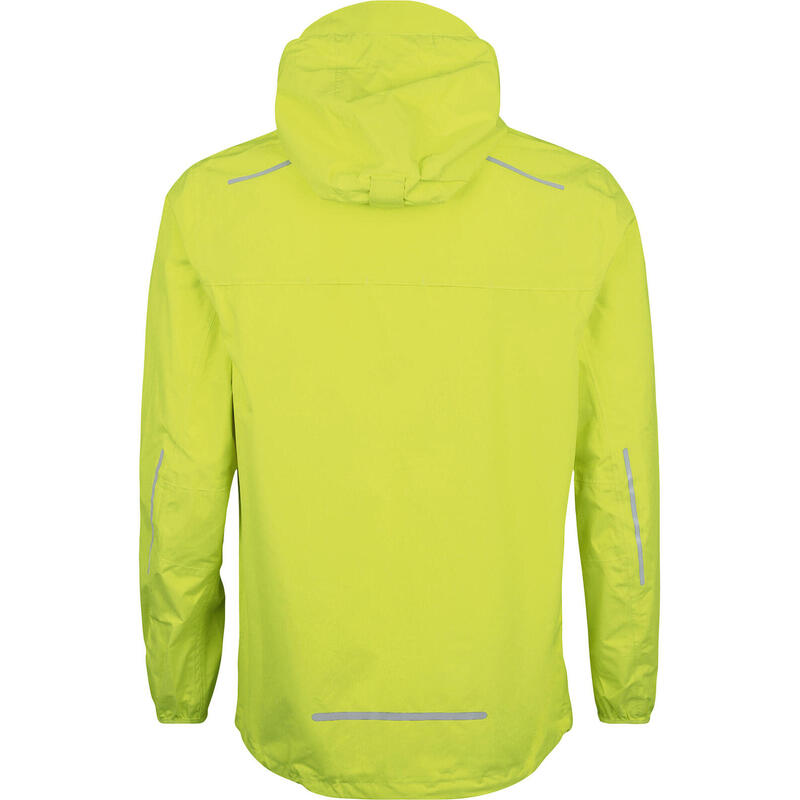 Fietsjack Tour heren polyamide neon-geel mt XS