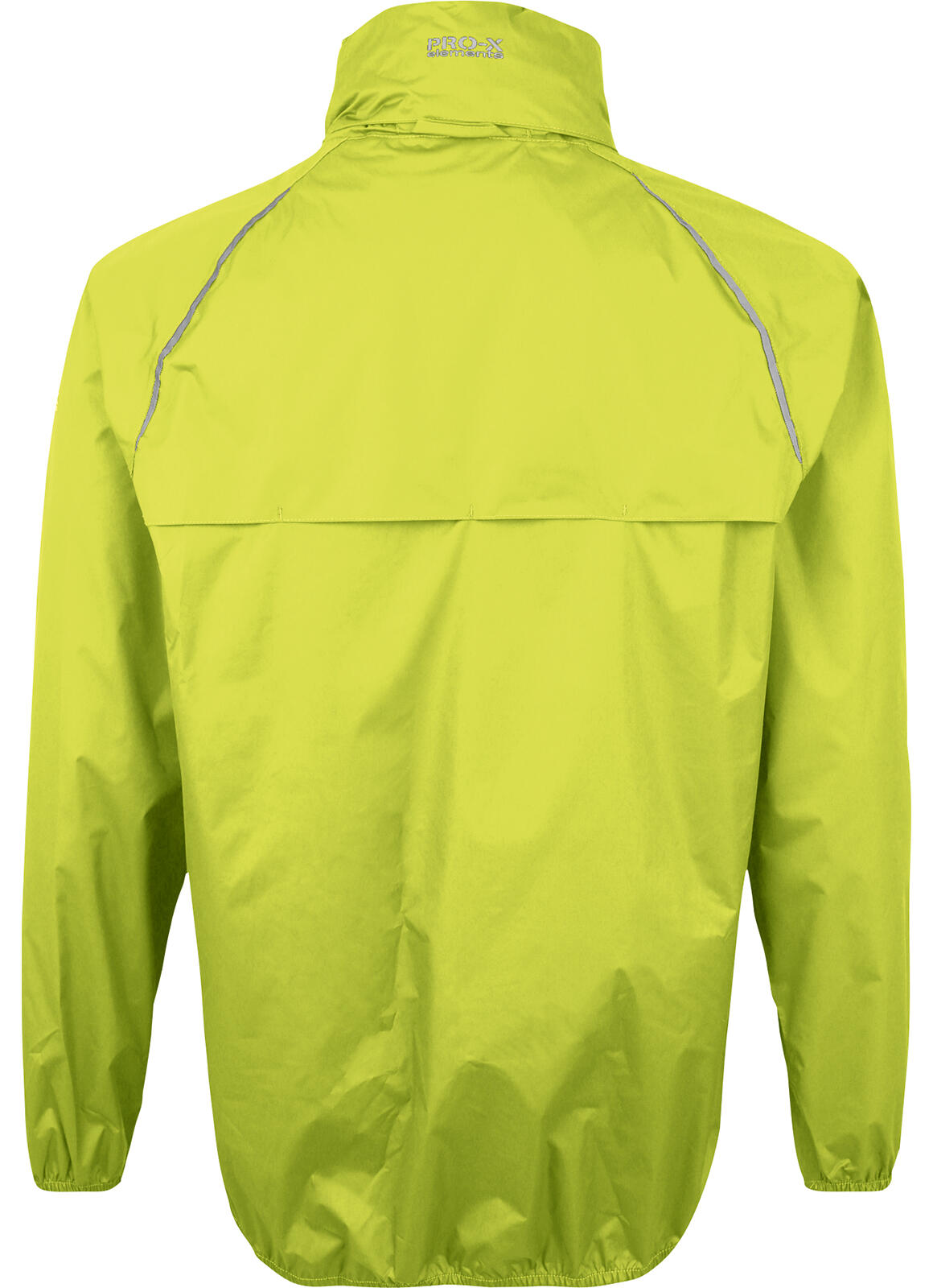 Heren fietsjas PACKable neongeel 2/5