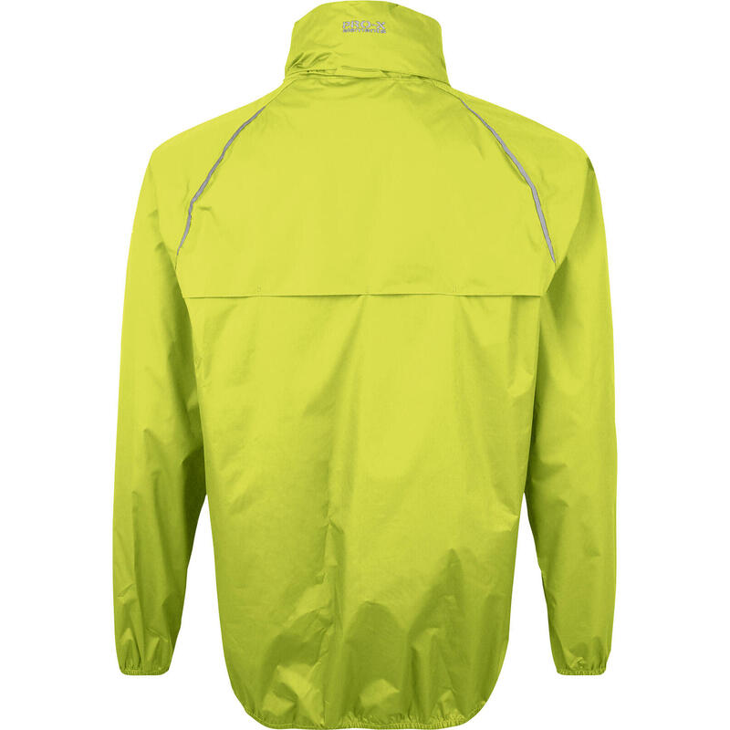 Veste de vélo pour hommes PACKable jaune fluo