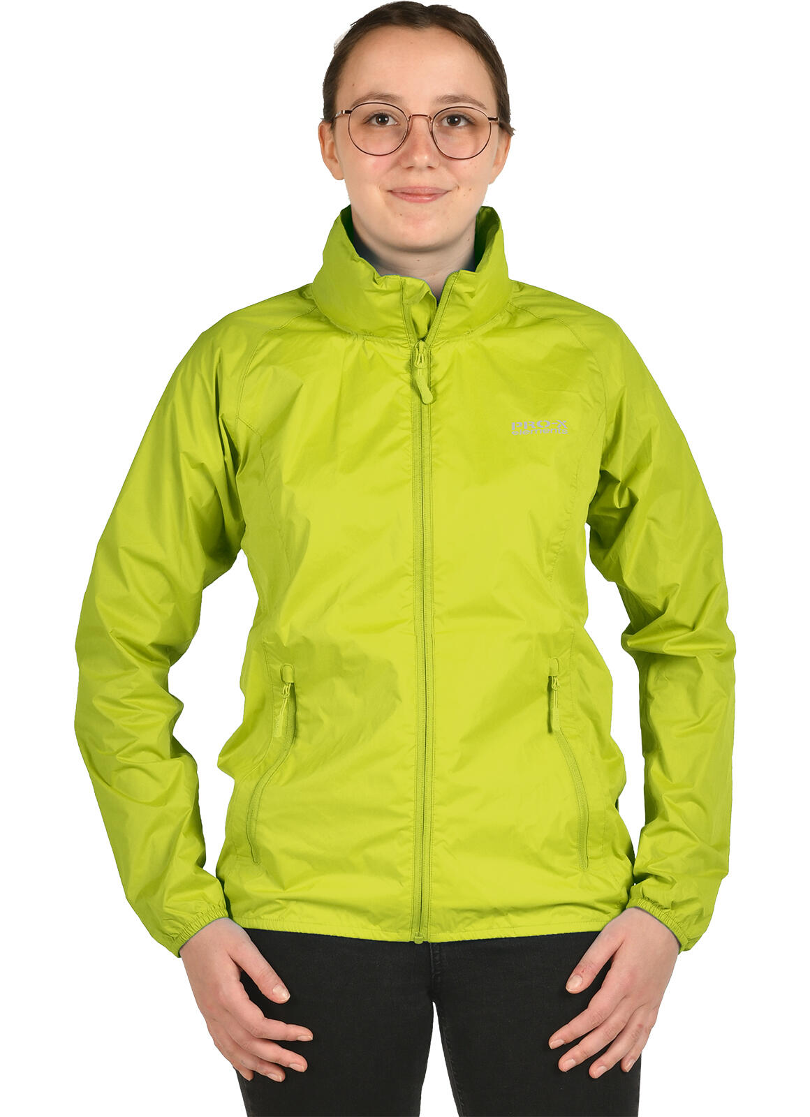 Giacca da ciclismo da donna LADY giallo neon 3/7