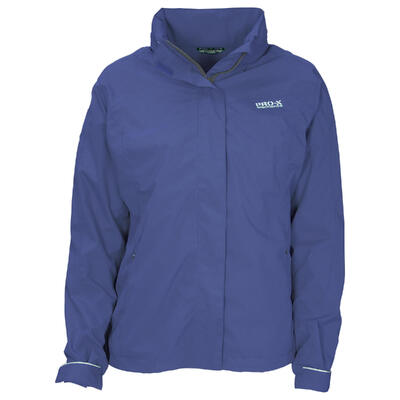 Regenjas melinda dames polyester blauw maat 48